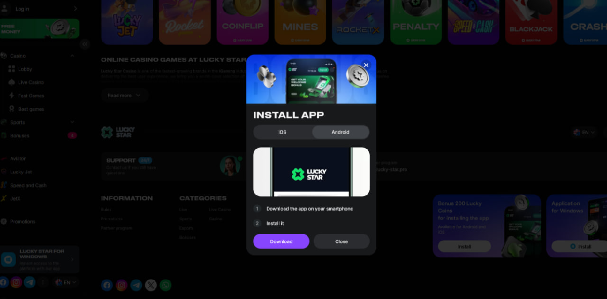 Mobile app and software