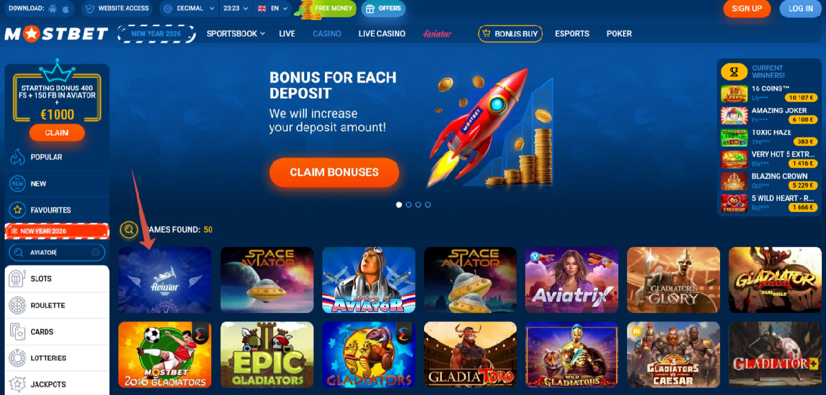 Where to play Aviator game today in online casinos